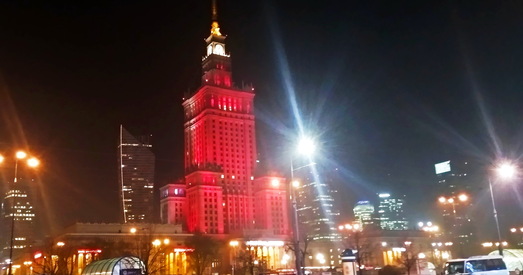 9 жніўня Палац Культуры ў Варшаве стане бел-чырвона-белым