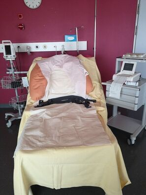 Палата Вікты ў швейцарскай радзільні. Фота з асабістага архіву Палата Вікты ў швейцарскай радзільні. Фота з асабістага архіву