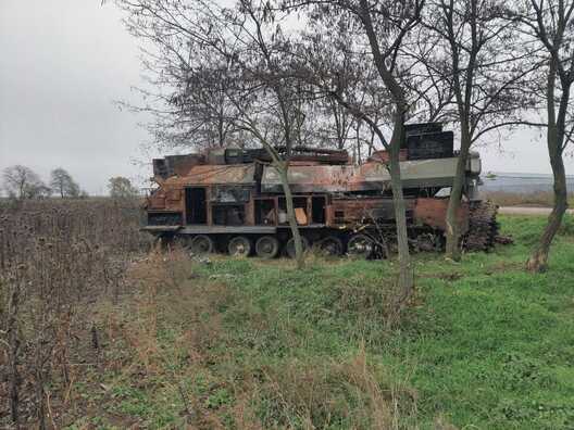 Кінутая тэхніка РФ. Фота Генштаба УСУ Кінутая тэхніка РФ. Фота Генштаба УСУ