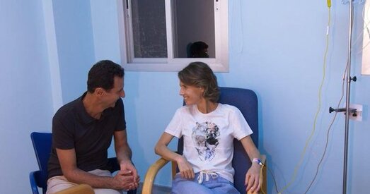 Жонку Башара Асада шпіталізавалі з анкалагічным захворваннем