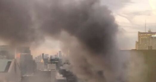 Адбыўся пажар у «Вежы Трампа» ў Нью-Ёрку. Ёсць ахвяры