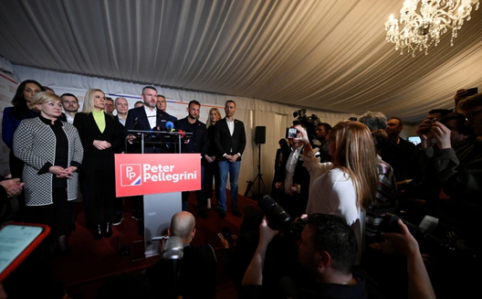 Петэр Пелегрыні. Фота Reuters Петэр Пелегрыні. Фота Reuters