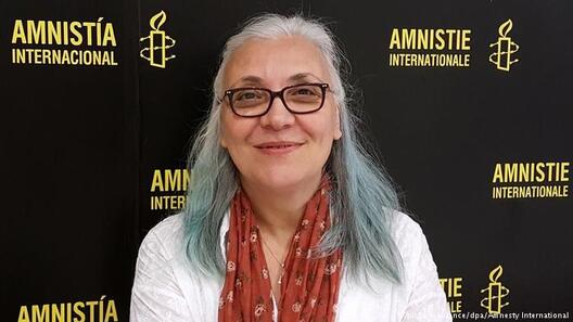 Кіраўніца турэцкага аддзялення Amnesty International Ідыл Эсэр Кіраўніца турэцкага аддзялення Amnesty International Ідыл Эсэр