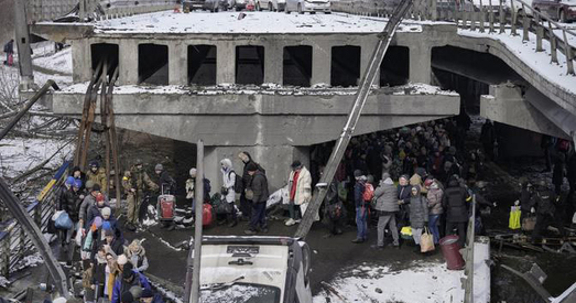 Беларуска правяла два тыдні пад абстрэлам у Ірпені