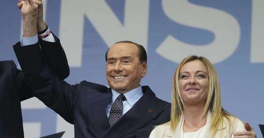 У палітычных колах Італіі наспявае скандал праз Уладзіміра Пуціна