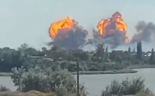 Выбух на вайсковым аэрадроме «Сакі» Выбух на вайсковым аэрадроме «Сакі»