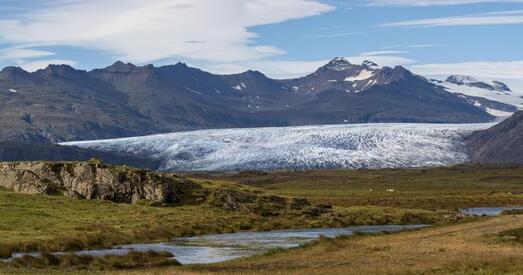 У Ісландыі ўшануюць зніклы праз кліматычныя змены ледавік