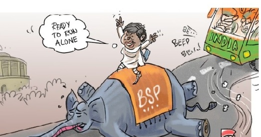 Выбары ў Індыі-2024. Падборка карыкатур