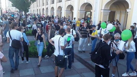 Акцыя ў Санкт-Пецярбургу Акцыя ў Санкт-Пецярбургу