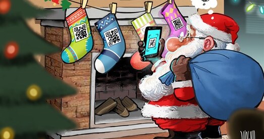 Санта-Клаўс ідзе ў міністры, галаву прэм'ера — пад ялінку: Каляды вачыма карыкатурыстаў