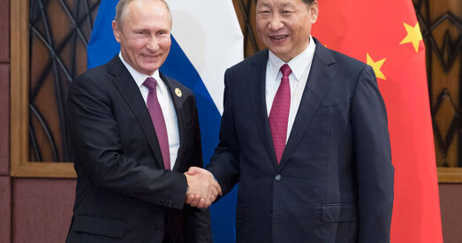 ЗША пабачылі небяспеку ў збліжэнні Расіі з Кітаем