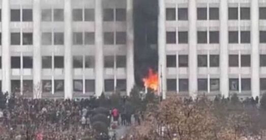 У Алматы затрымалі яшчэ больш за 2 тысячы ўдзельнікаў пратэстаў