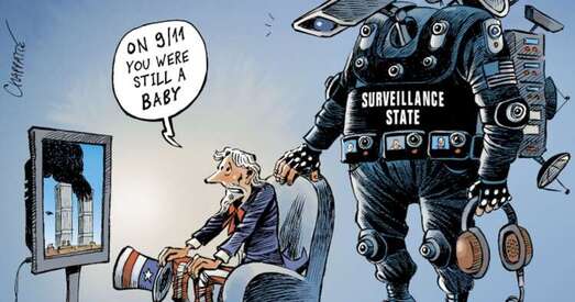 Дасье ў карыкатурах: 9/11 праз дваццаць гадоў