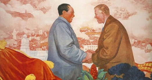 Энвер Ходжы. Жыццё вачыма карыкатурыстаў