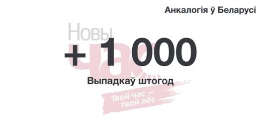 Анкалагічныя захворванні ў Беларусі (інфаграфіка)