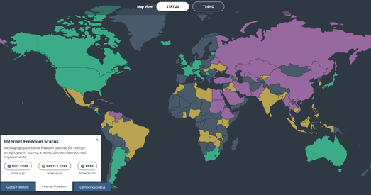 Ёсць куды рухацца: са свабодай інтэрнэту ў Беларусі стала яшчэ горш