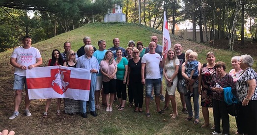 Беларусы ў ЗША зладзілі нацыянальны пікнік