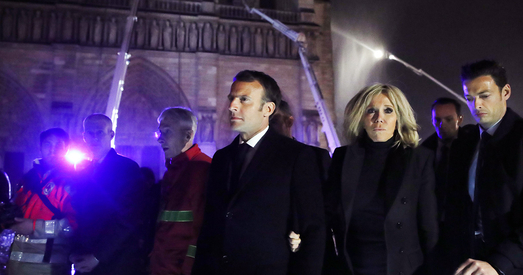 Францыя. Чаму правыя і левыя вінавацяць Макрона ў пажары?