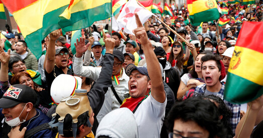 Пратэстоўцы ў Балівіі захапілі рэдакцыі буйных СМІ