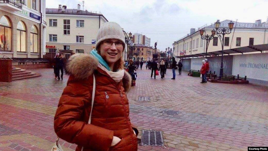 Зняволеная Вольга Залатар, архіўнае фота Зняволеная Вольга Залатар, архіўнае фота