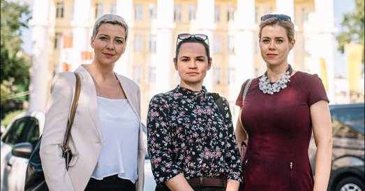 Пікет Святланы Ціханоўскай адбываецца ў Мінску (трансляцыя)