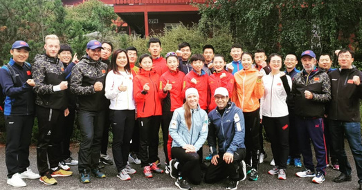 Дар'я Домрачава і Уле-Эйнар Б'ёрндален сталі трэнерамі зборнай Кітая па біятлоне