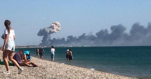 Выбухі ў Крыме. Украіна ці не?