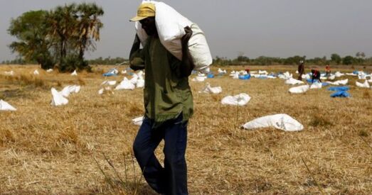 ААН абвясціла пра голад у Паўднёвым Судане