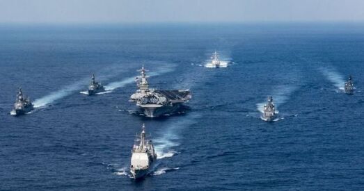 ЗША адпраўляюць флот да берагоў Паўночнай Карэі