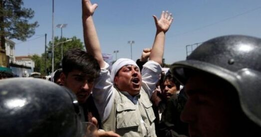 Паліцыя адкрыла агонь па пратэстоўцах у Кабуле