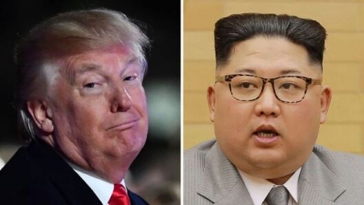 Трамп і Кім Чэн Ын. Фота AFP Трамп і Кім Чэн Ын. Фота AFP