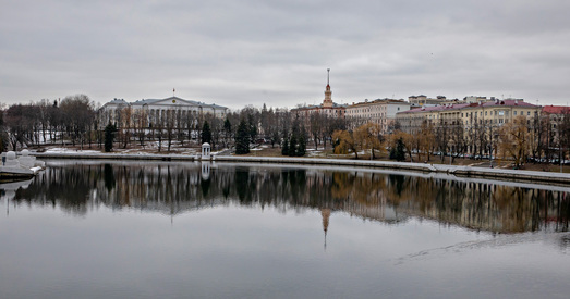 Мінск у лютым. Прыгожыя фота
