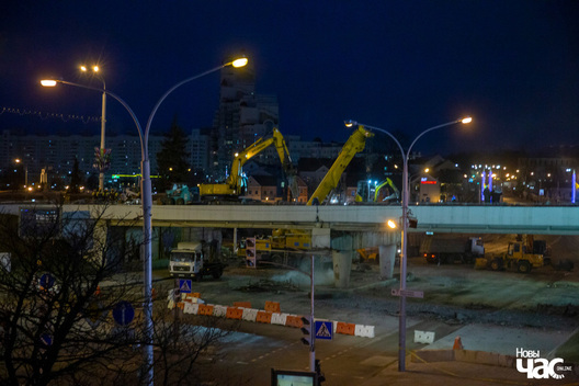 Рамонт мосту над Нямігай. Фота Дзмітрыя Дзмітрыева Рамонт мосту над Нямігай. Фота Дзмітрыя Дзмітрыева