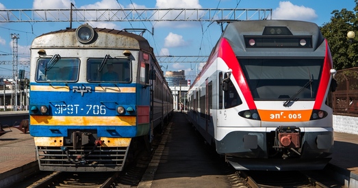 У Беларусі падаражэў праезд чыгуначным транспартам