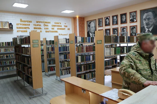 Бібліятэка ў магілёўскай калоніі. Фота: minjust.gov.by Бібліятэка ў магілёўскай калоніі. Фота: minjust.gov.by