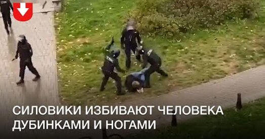 Затрыманне Мікіты Домрачава трапіла на відэа