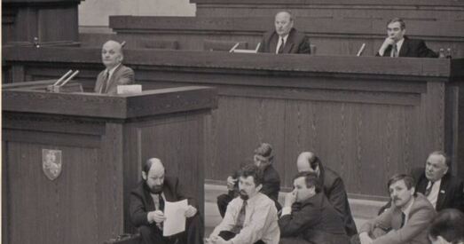 1995. Галадоўка дэпутатаў Апазіцыі БНФ у Вярхозным Савеце ХІІ склікання