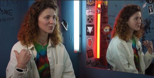 Аляксандра Раманоўская, скрыншто з відэа Аляксандра Раманоўская, скрыншто з відэа 