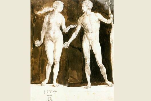 Альбрэхт Дзюрэр. Адам і Ева Альбрэхт Дзюрэр. Адам і Ева