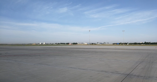 З тэрыторыі Крыма быў нанесены ракетны ўдар па Адэскім аэрапорце