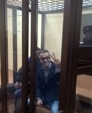Ален Сміт падчас суда Ален Сміт падчас суда