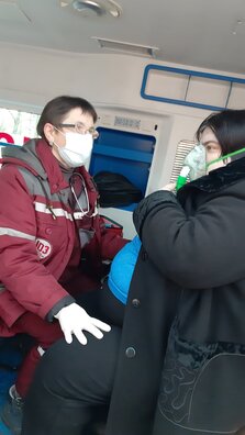 Валянціна Алфёрава на выкліку. Фота: асабісты архіў Валянціны Алфёравай Валянціна Алфёрава на выкліку. Фота: асабісты архіў Валянціны Алфёравай