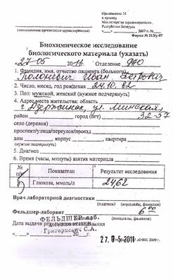 Гэты аналіз паказвае, што ў Івана Паланевіча магла быць не смерць мозгу, а гіпаглікемічная кома Гэты аналіз паказвае, што ў Івана Паланевіча магла быць не смерць мозгу, а гіпаглікемічная кома