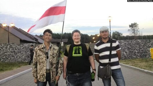 Курапацкая варта. Фота з фэйсбука Вольгі Быкоўскай Курапацкая варта. Фота з фэйсбука Вольгі Быкоўскай