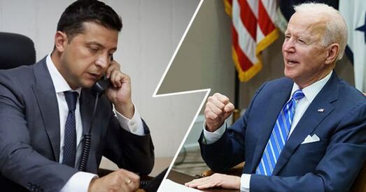 Байдэн і Зяленскі запланавалі тэлефонную размову