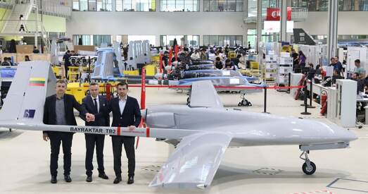 Турэцкая кампанія Baykar пабудуе ва Украіне завод па вытворчасці ўдарных беспілотнікаў Bayraktar