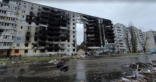 Панарамы разбураных гарадоў — на Google Maps