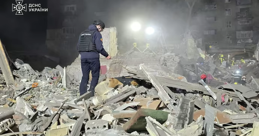 Расія нанесла маштабны ракетна-дронавы ўдар па Кіеве