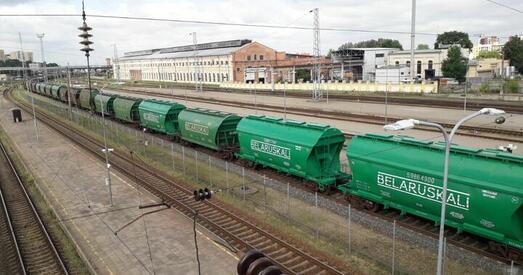 Беларусь праз чатыры дні ўводзіць забарону на чыгуначны транзіт з Літвы некаторых тавараў