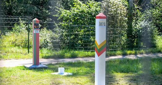 Літоўскія памежнікі не прапусцілі з Беларусі рэкордную за суткі колькасць мігрантаў